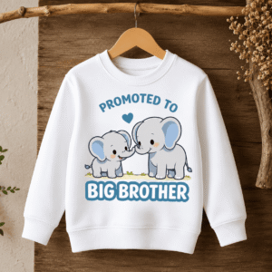 Promoted to Big Brother/Sister Animal Sweatshirt - Image 3