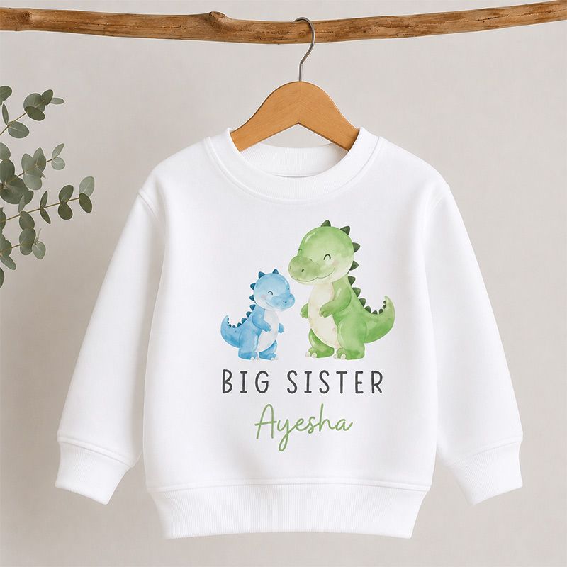 Big Brother Dinosaur Sweatshirt - Image 2