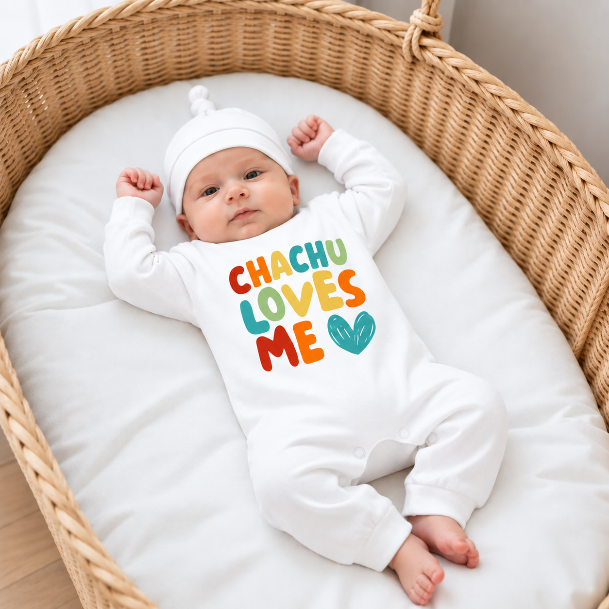 Loves Me Full Body Romper and Cap Chachu